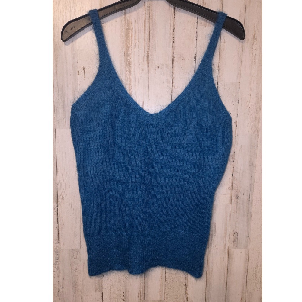 Banana Republic M Mohair Wool Sweater Tank Top Knit Pullover Cami Vest